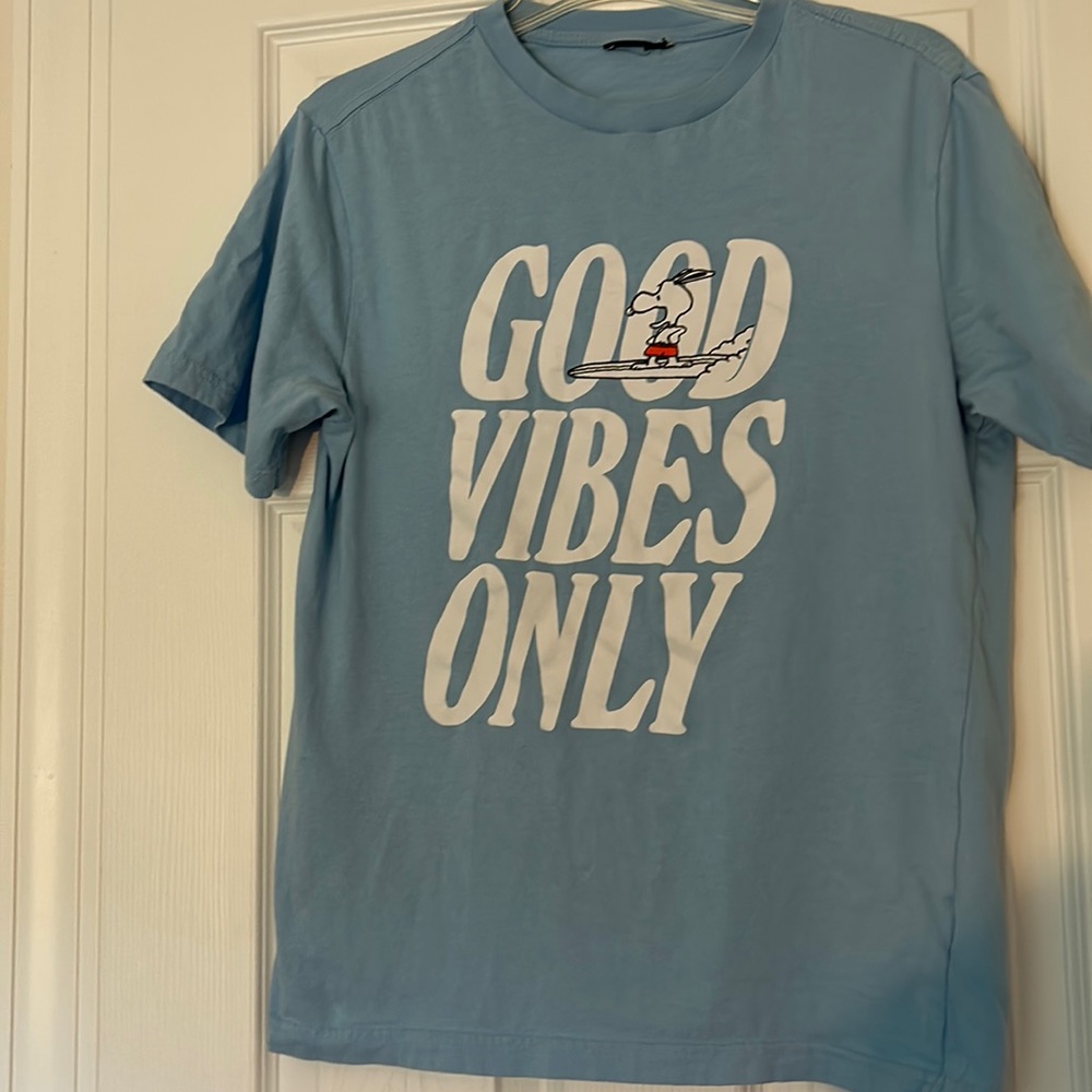 😎H&M - GOOD VIBES ONLY T-SHIRT😎